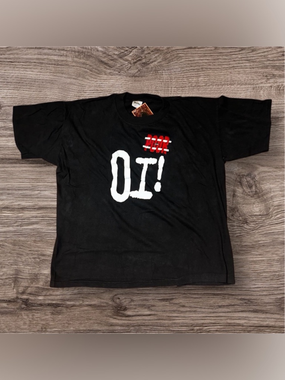 The poor OI! Vintage band tee size XL single stitch 90s
